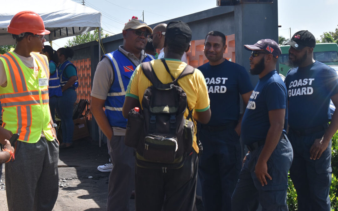 ODPM partnered with the Mayaro Rio Claro Regional Corporation (MRCRC) Disaster Management Unit (DMU) for their coordination of a Tsunami Evacuation Exercise