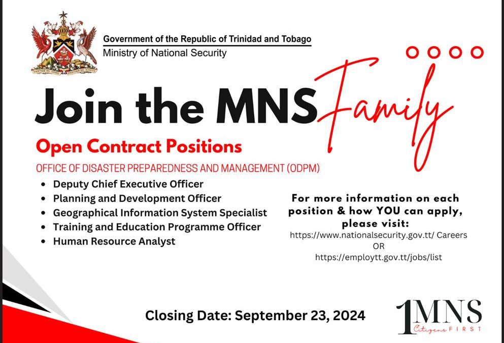 Vacancies – Open Contract Positions