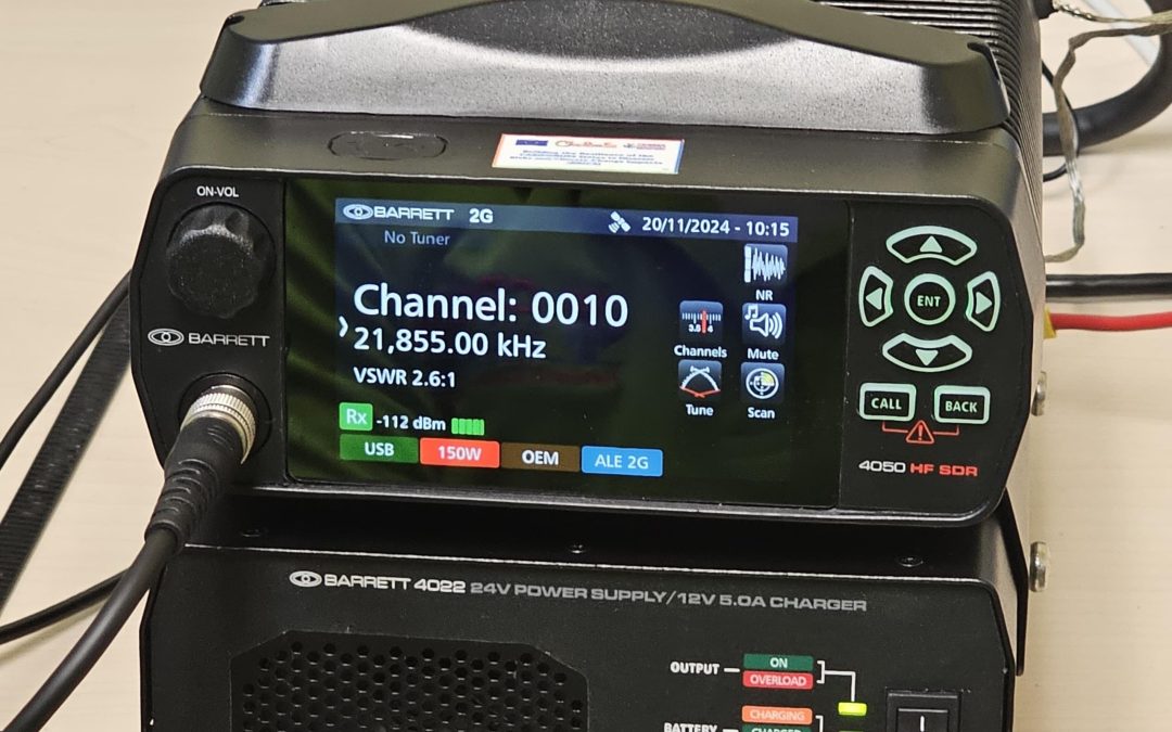 TRAINING IN BARRETT HF COMMUNICATION