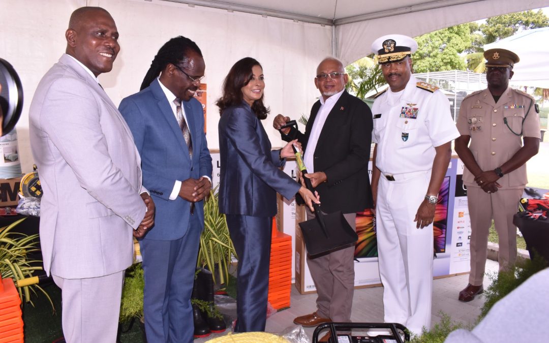 Handover of Disaster Response and Relief items by the Ambassador of the United States of America