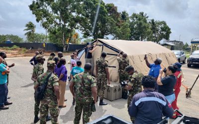 Emergency Operations Training – The Rapid Deployment of Shelter Tents