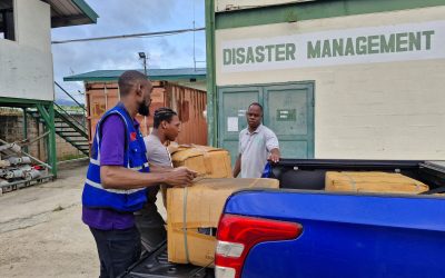 Delivery of Disaster Relief Items to Tunapuna/Piarco Regional Corporation (TPRC), Disaster Management Unit.