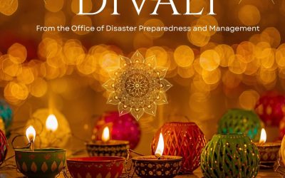 Divali greeting from the Office of Disaster Preparedness and Management